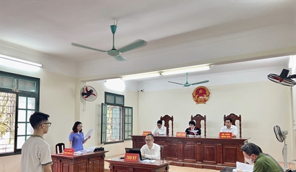 Viện KSND quận Nam Từ Liêm tổ chức phiên tòa rút kinh nghiệm vụ án hình sự